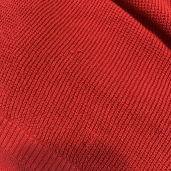 Ralph Lauren Plus Sz Cowl Neck Sweater Red 3X - Picture 8 of 10
